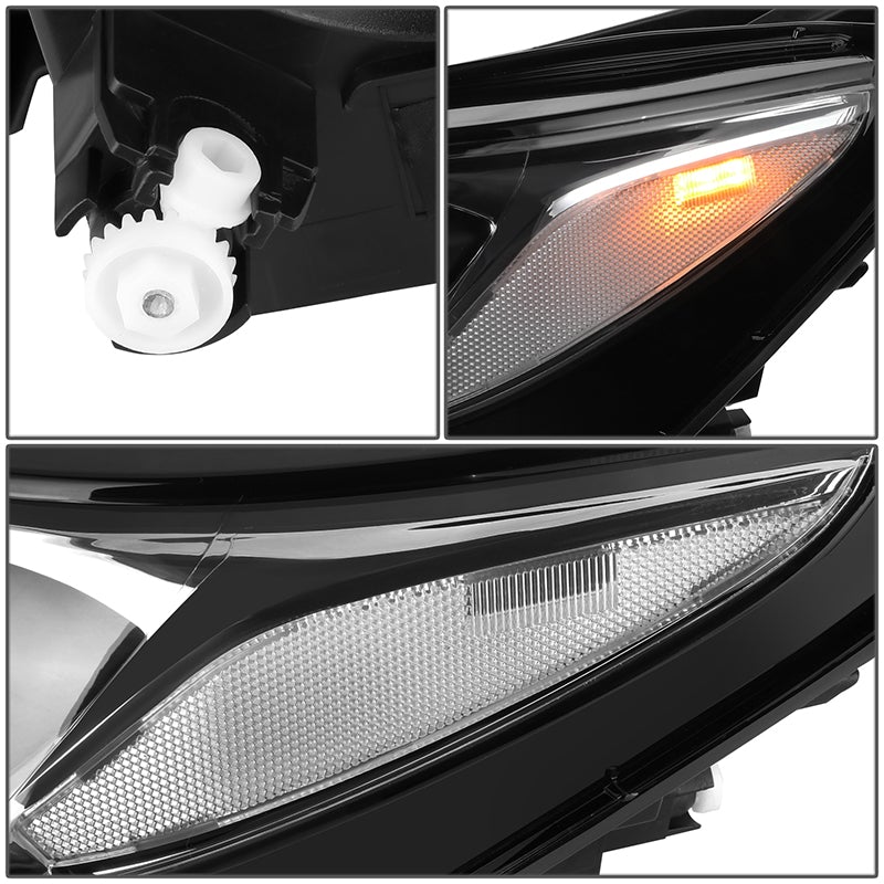 LED DRL Projector Headlights <br>18-21 Chevy Equinox