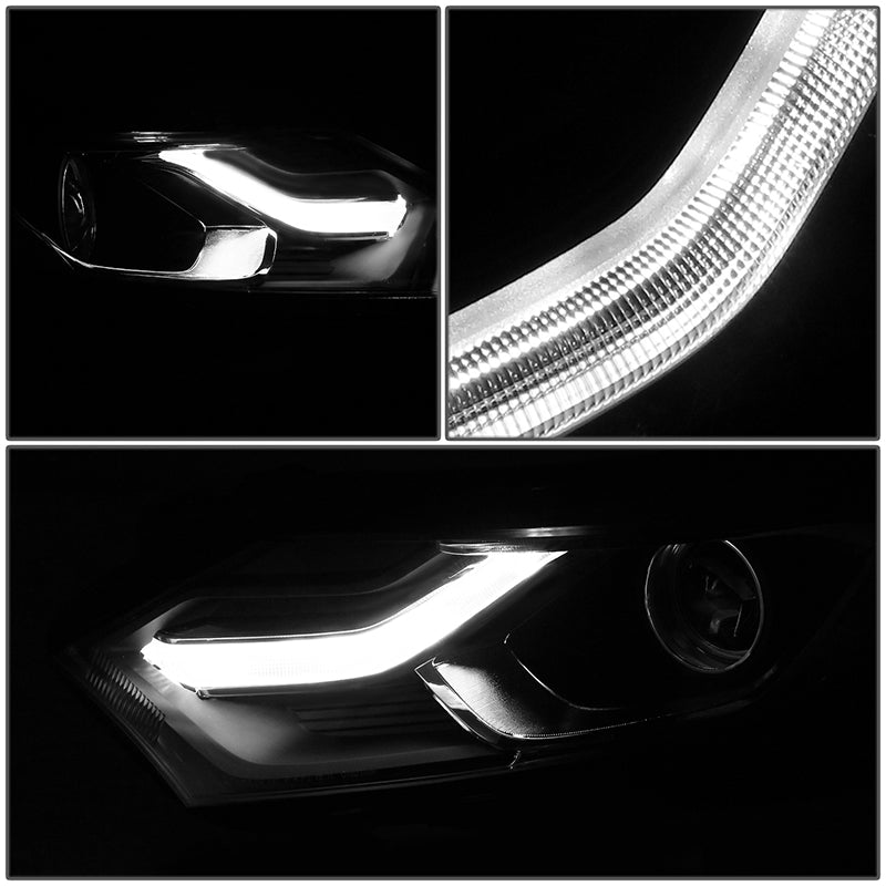 LED DRL Projector Headlights <br>18-21 Chevy Equinox