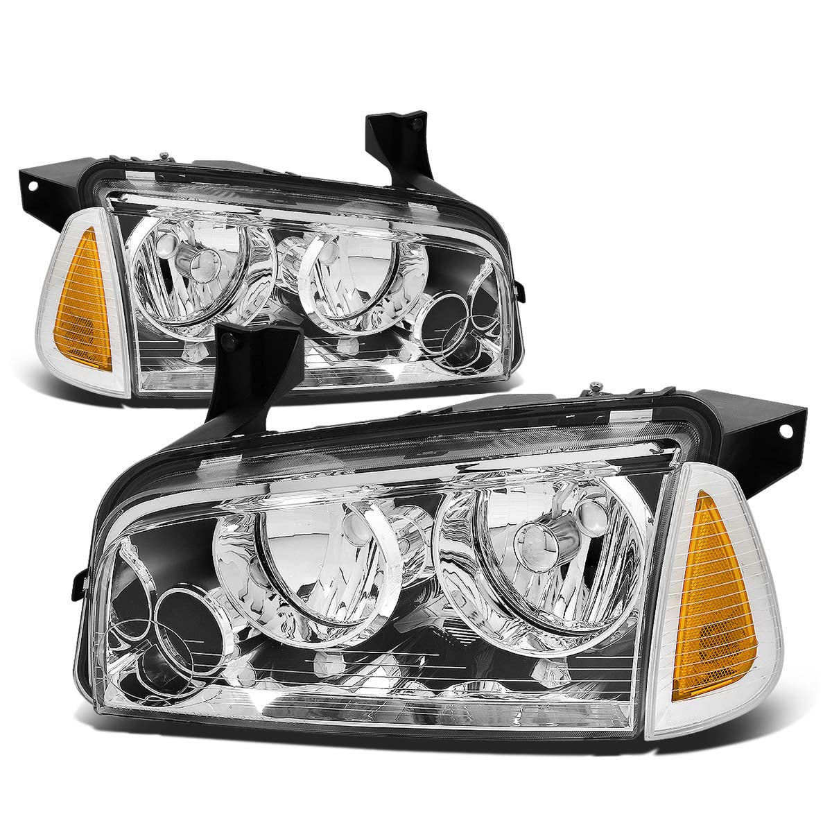 Factory Style Headlights <br>06-10 Dodge Charger