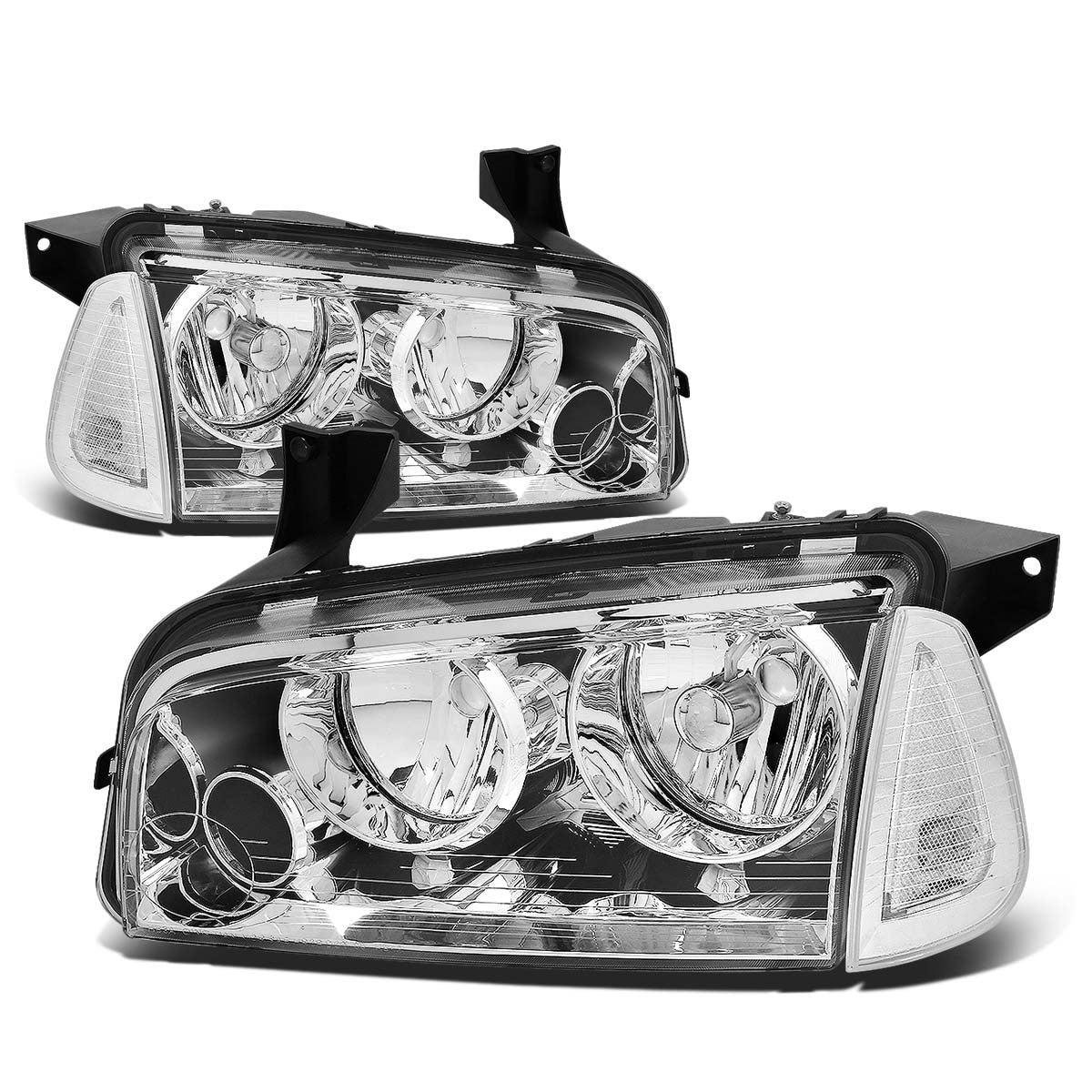 Factory Style Headlights <br>06-10 Dodge Charger