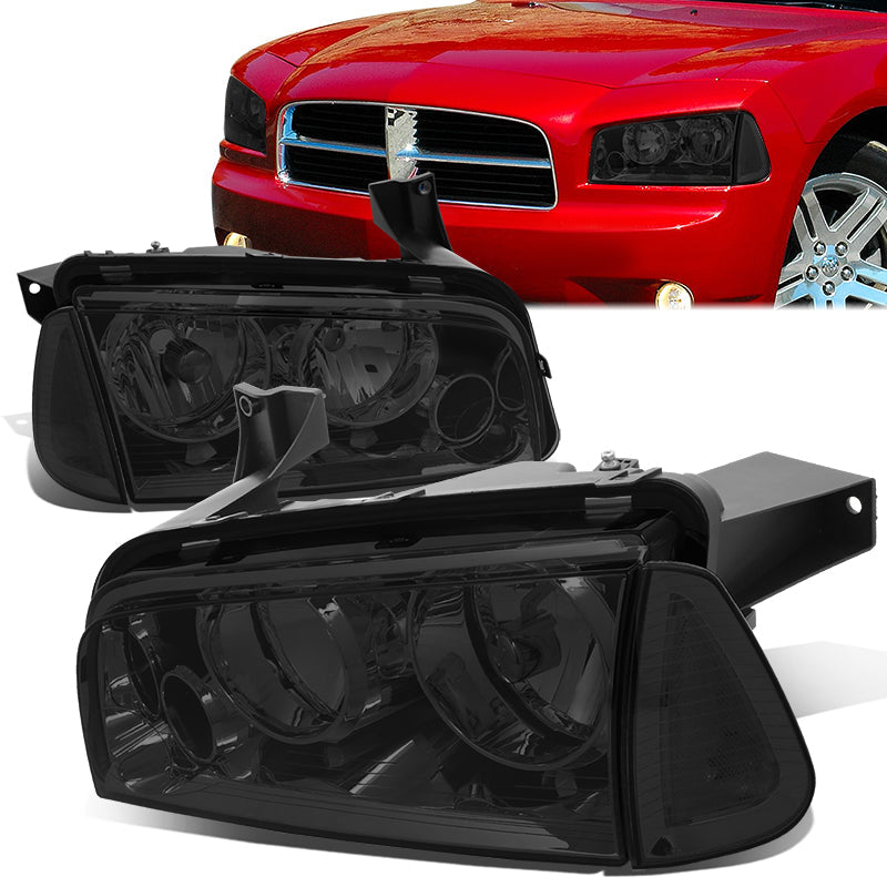 Factory Style Headlights <br>06-10 Dodge Charger