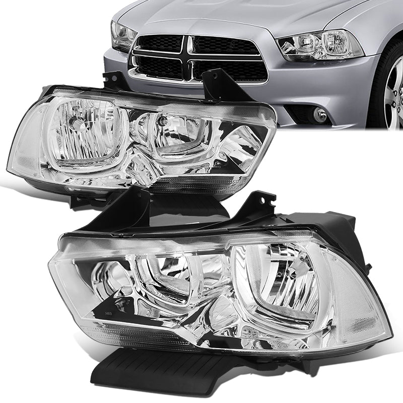 Factory Style Headlights <br>11-14 Dodge Charger