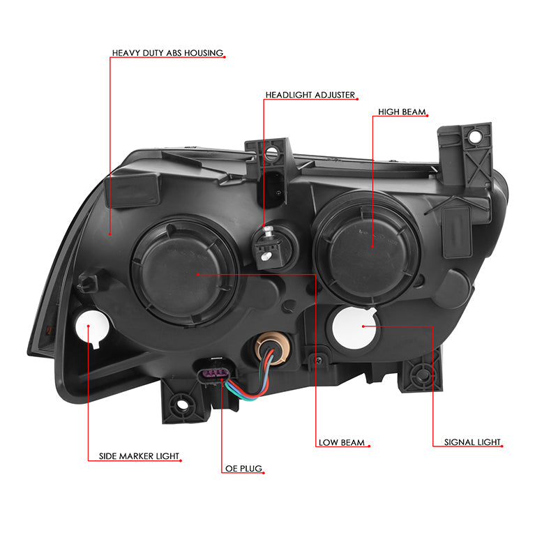 Factory Style Headlights <br>11-14 Dodge Charger