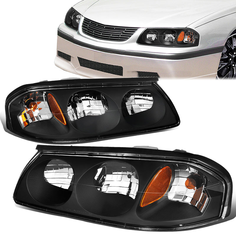 Factory Style Headlights <br>00-05 Chevy Impala