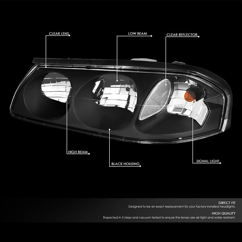 Factory Style Headlights <br>00-05 Chevy Impala