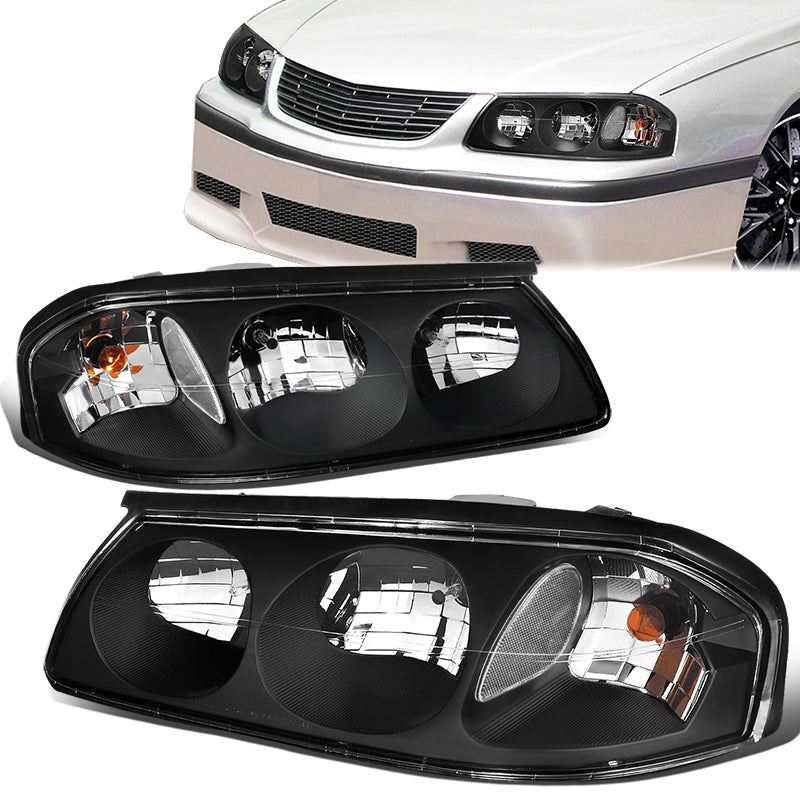 Factory Style Headlights <br>00-05 Chevy Impala