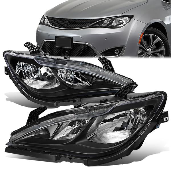 Factory Style Headlights <br>17-23 Chrysler Pacifica