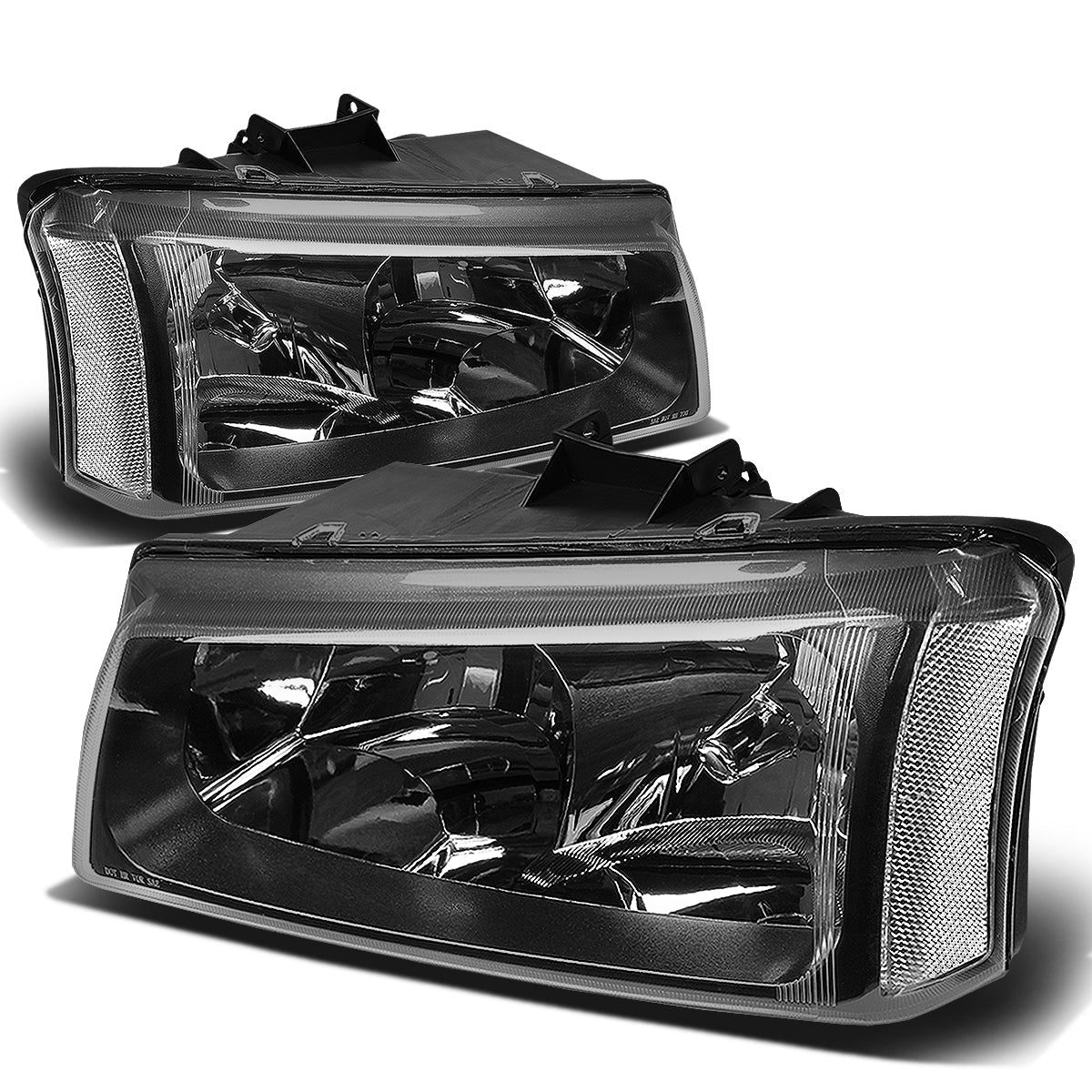 Factory Style Headlights <br>03-07 Chevy Silverado 1500 2500 HD 3500