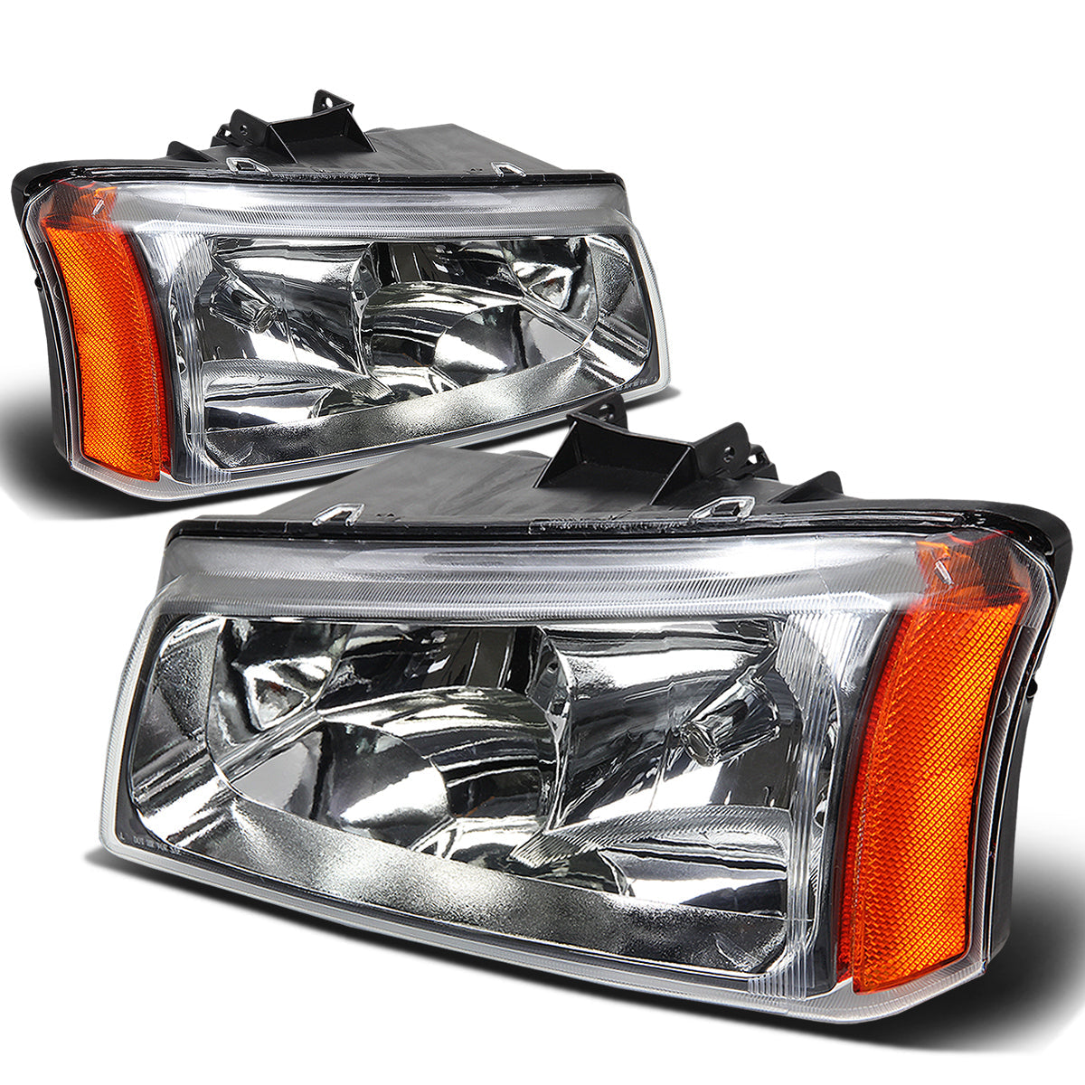 Factory Style Headlights <br>03-07 Chevy Silverado 1500 2500 HD 3500