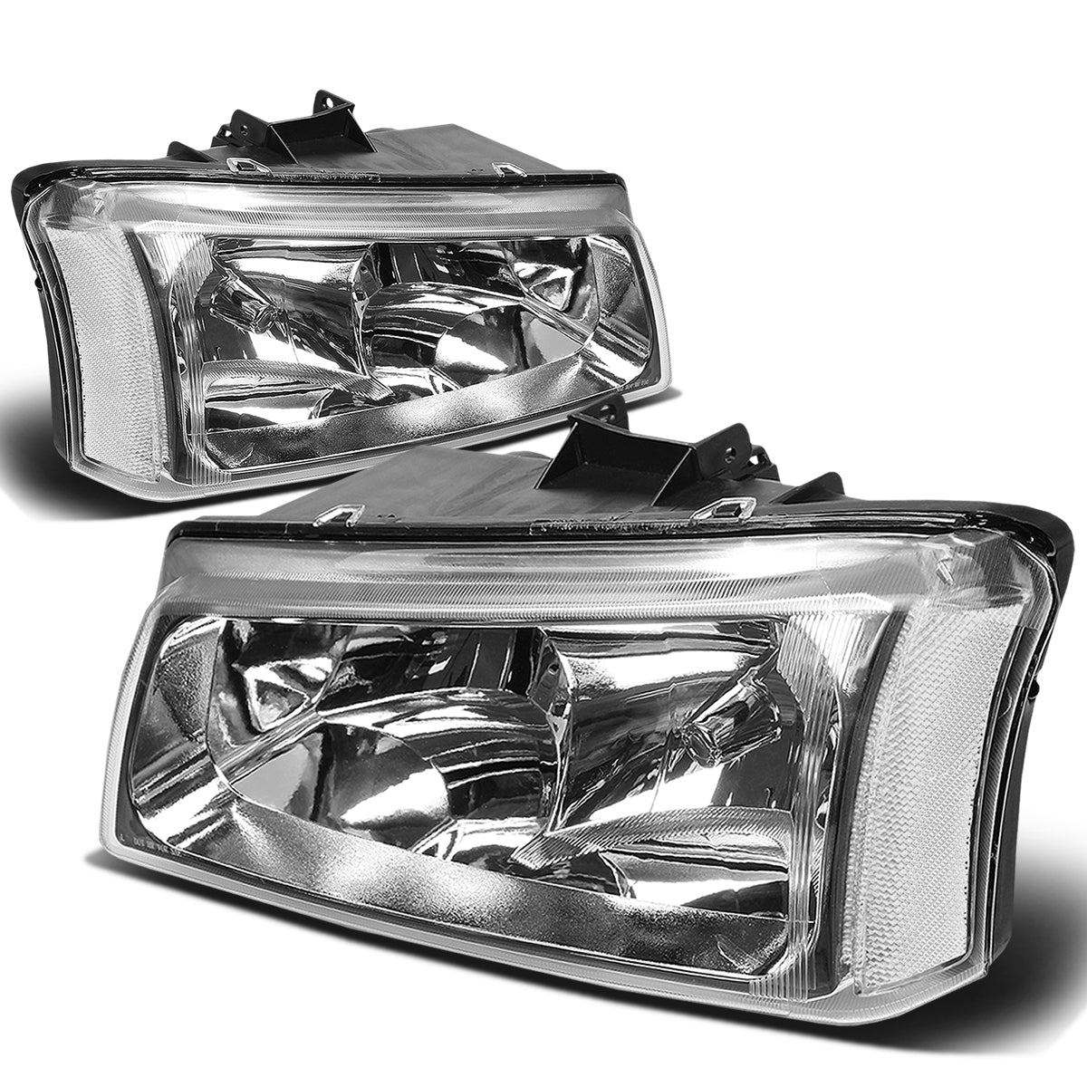 Factory Style Headlights <br>03-07 Chevy Silverado 1500 2500 HD 3500