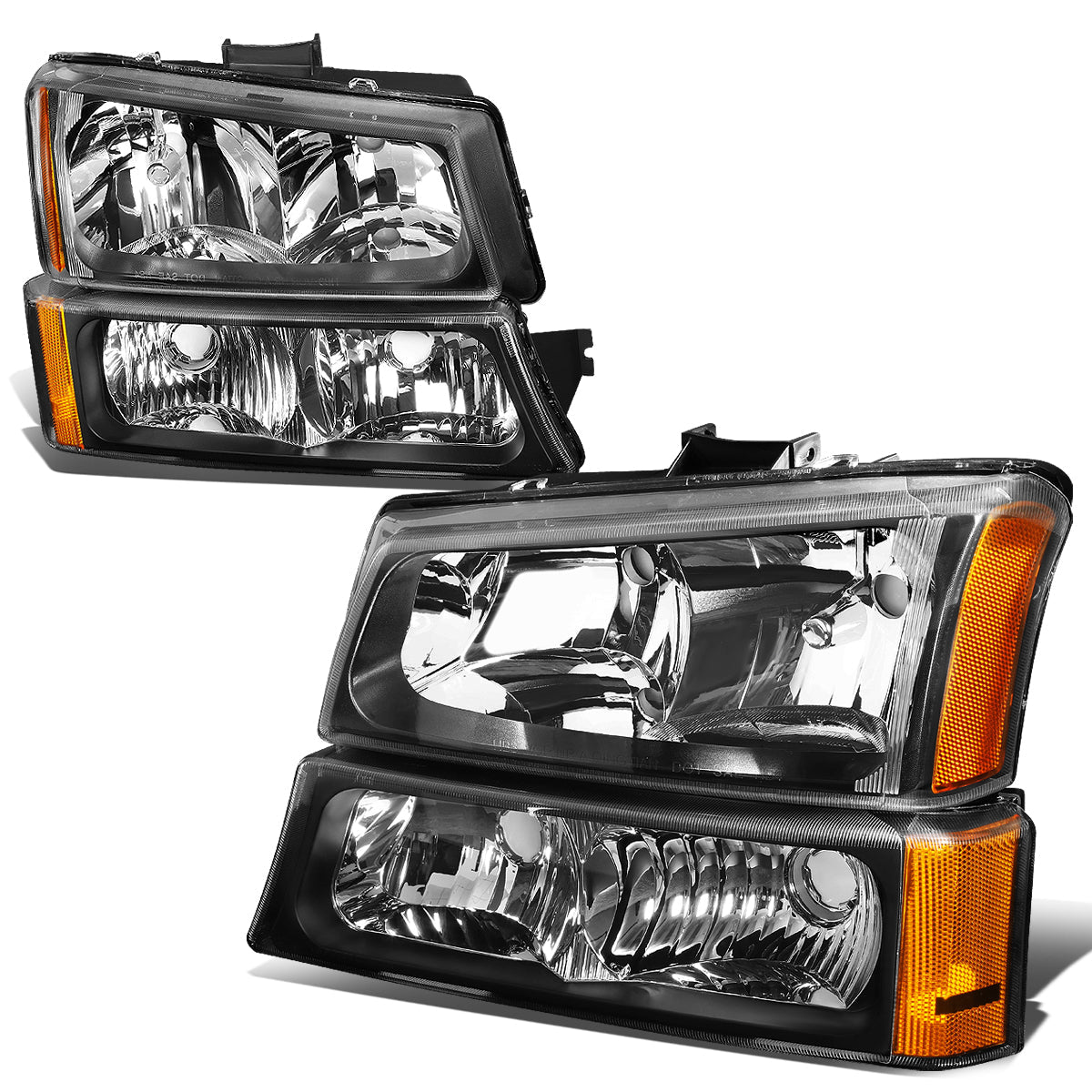 Factory Style Headlights <br>03-06 Chevy Silverado 1500 2500 HD Avalanche 3500