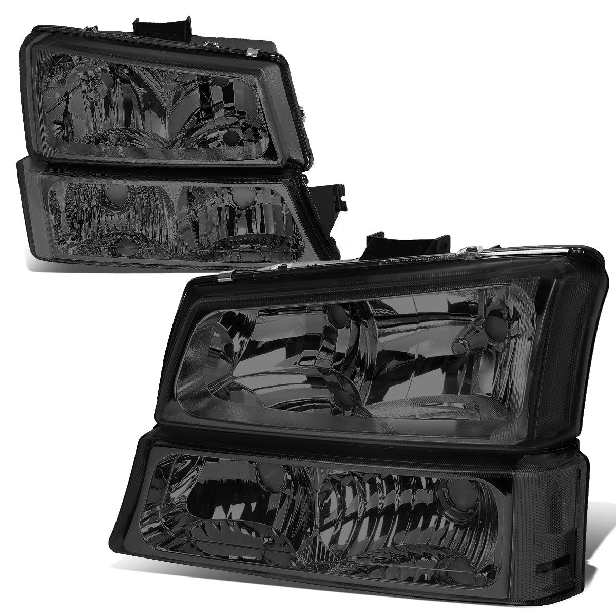 Factory Style Headlights <br>03-06 Chevy Silverado 1500 2500 HD Avalanche 3500