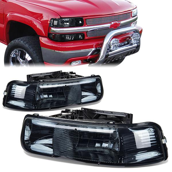 Factory Style Headlights <br>99-06 Chevy Silverado 1500 2500 3500 HD Tahoe