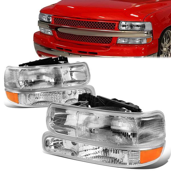 Factory Style Headlights <br>14-15 Chevrolet Silverado 1500