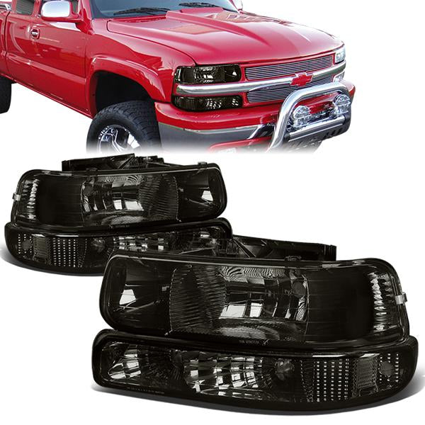 Factory Style Headlights <br>99-06 Chevy Silverado  Suburban 1500 2500 HD 3500 Tahoe