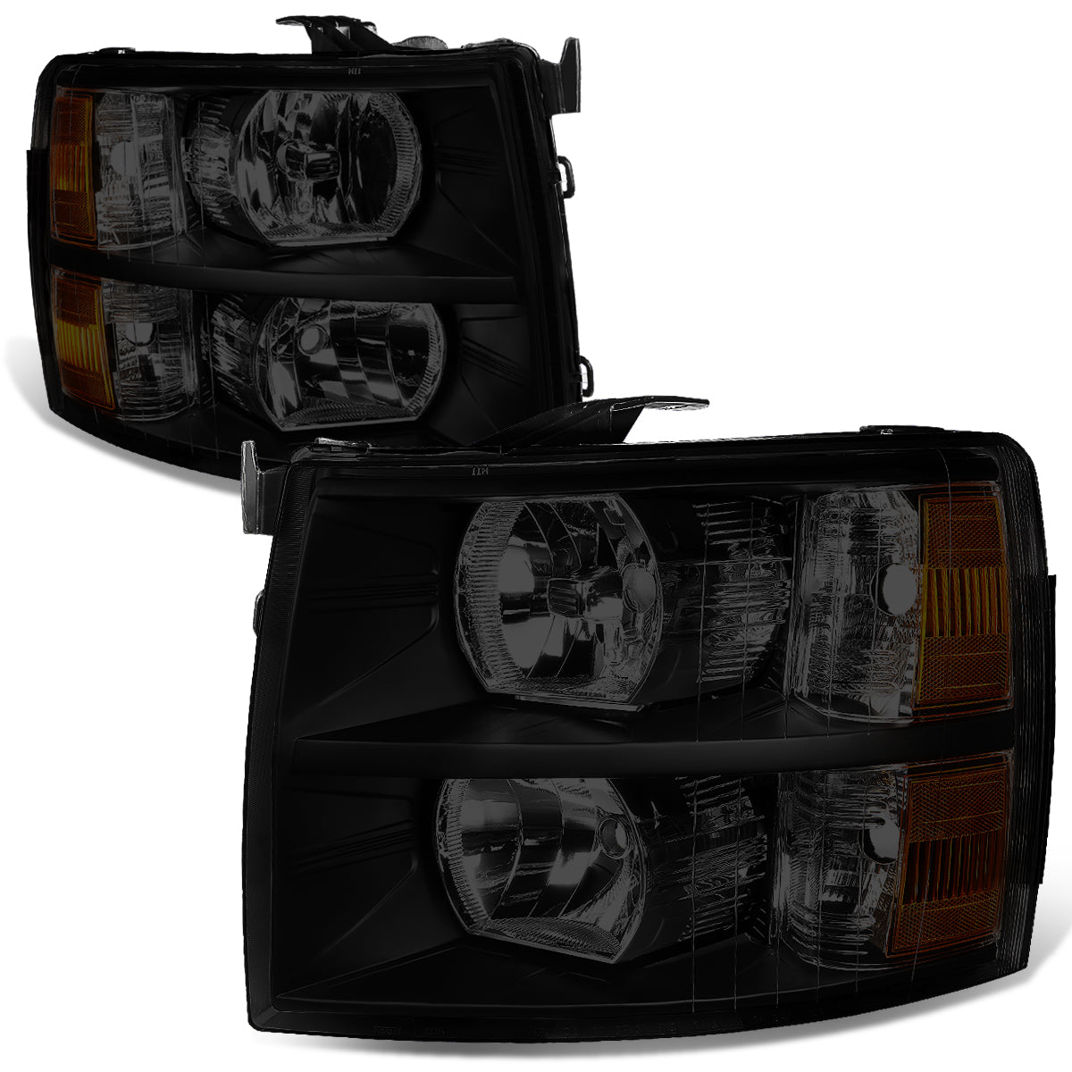 Factory Style Headlights <br>07-13 Chevy Silverado 1500, 07-14 2500 3500 HD