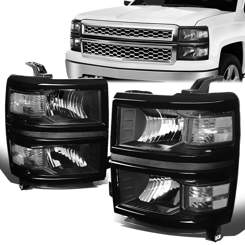 Factory Style Headlights <br>14-15 Chevy Silverado 1500