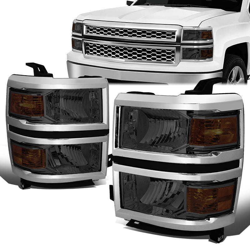 Factory Style Headlights <br>14-15 Chevy Silverado 1500