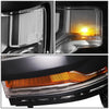 LED DRL Projector Headlights <br>16-19 Chevy Silverado 1500