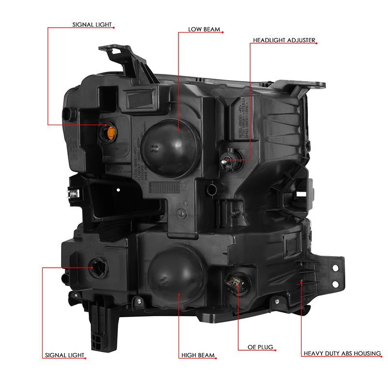 Factory Style Headlights <br>19-22 Chevy Silverado 1500