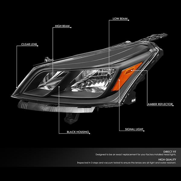 Factory Style Headlights <br>13-17 Chevy Traverse