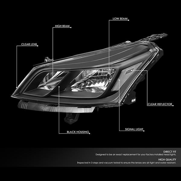 Factory Style Headlights <br>13-17 Chevy Traverse