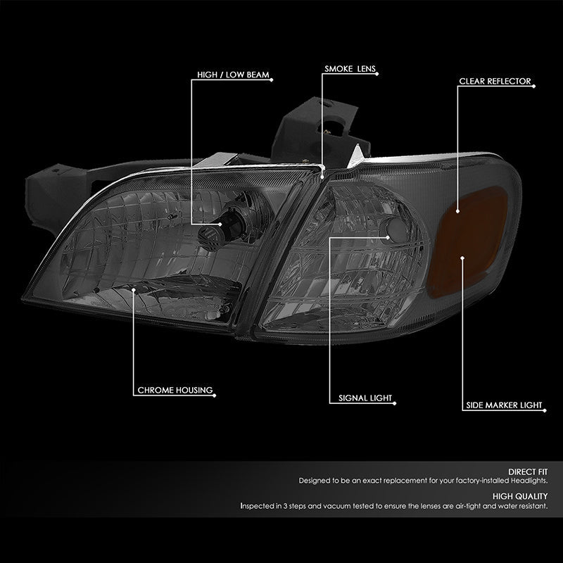 Factory Style Headlights <br>97-05 Chevy Venture, 97-04 Oldsmobile Silhouette