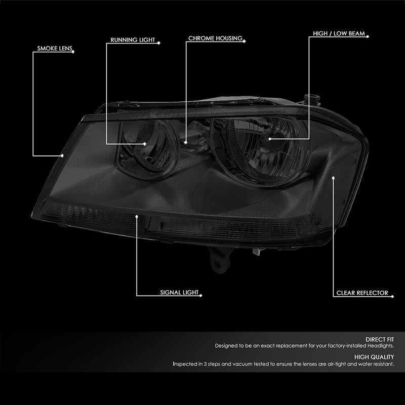 Factory Style Headlights <br>08-14 Dodge Avenger