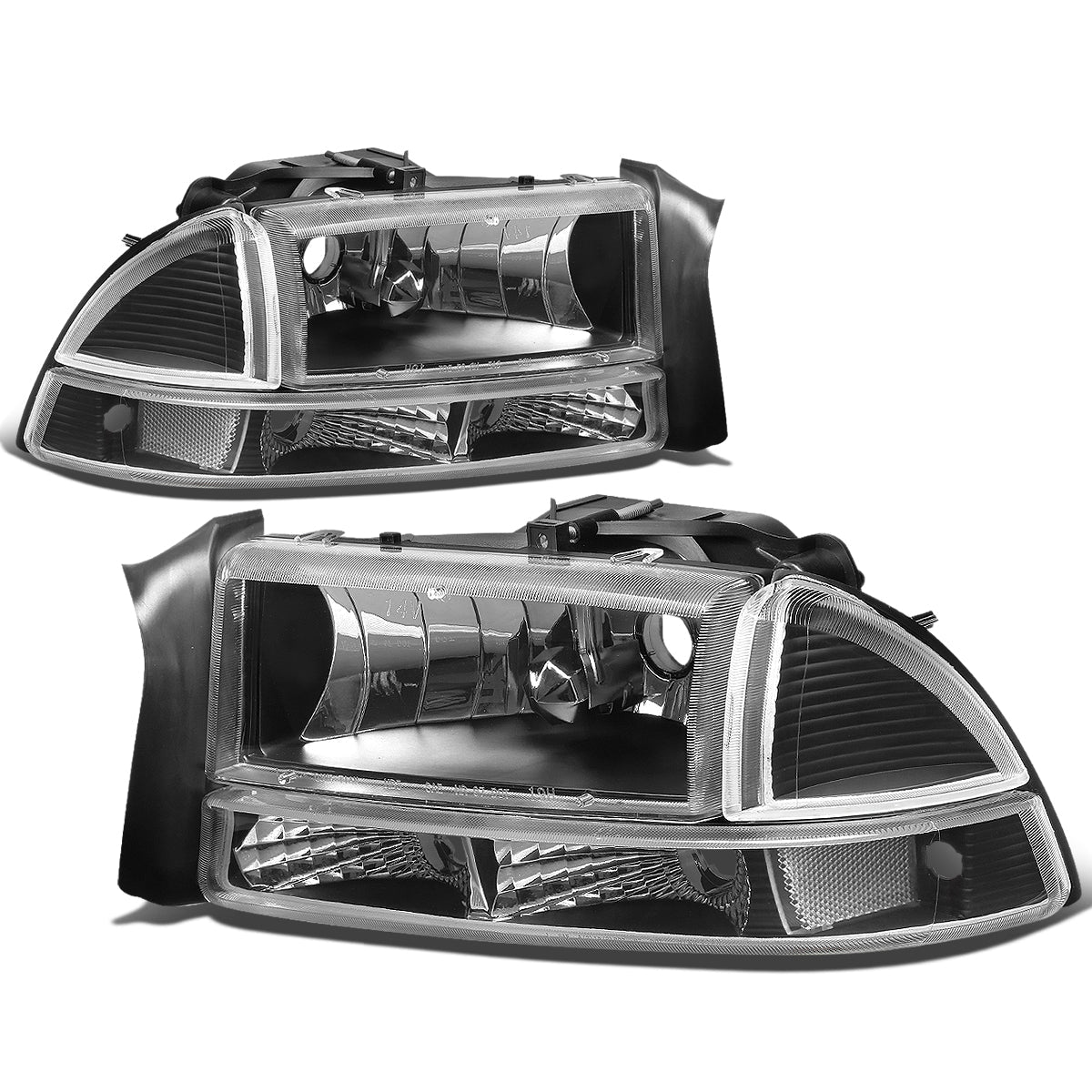 Factory Style Headlights <br>98-04 Dodge Durango, 97-04 Dakota