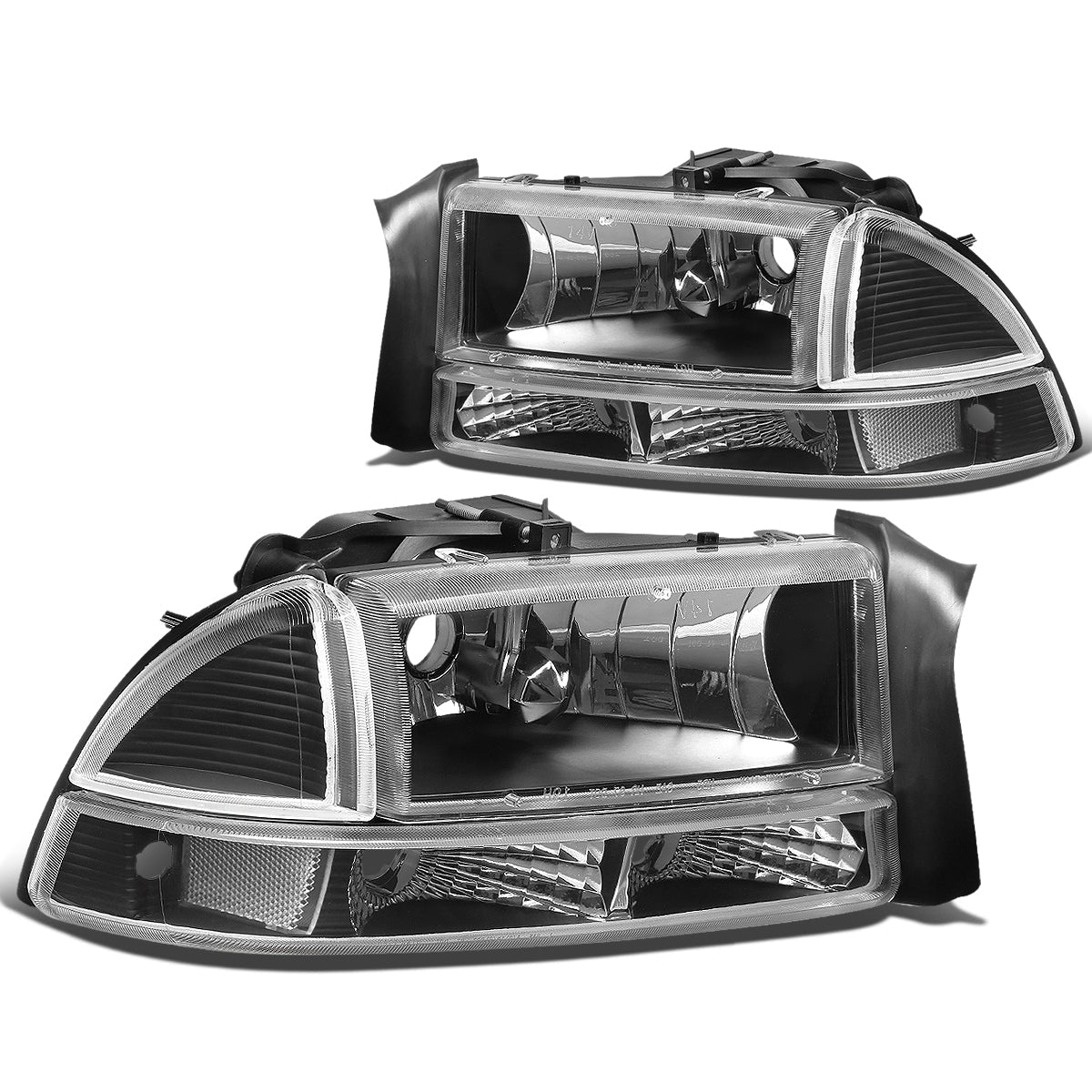 Factory Style Headlights <br>98-04 Dodge Durango, 97-04 Dakota