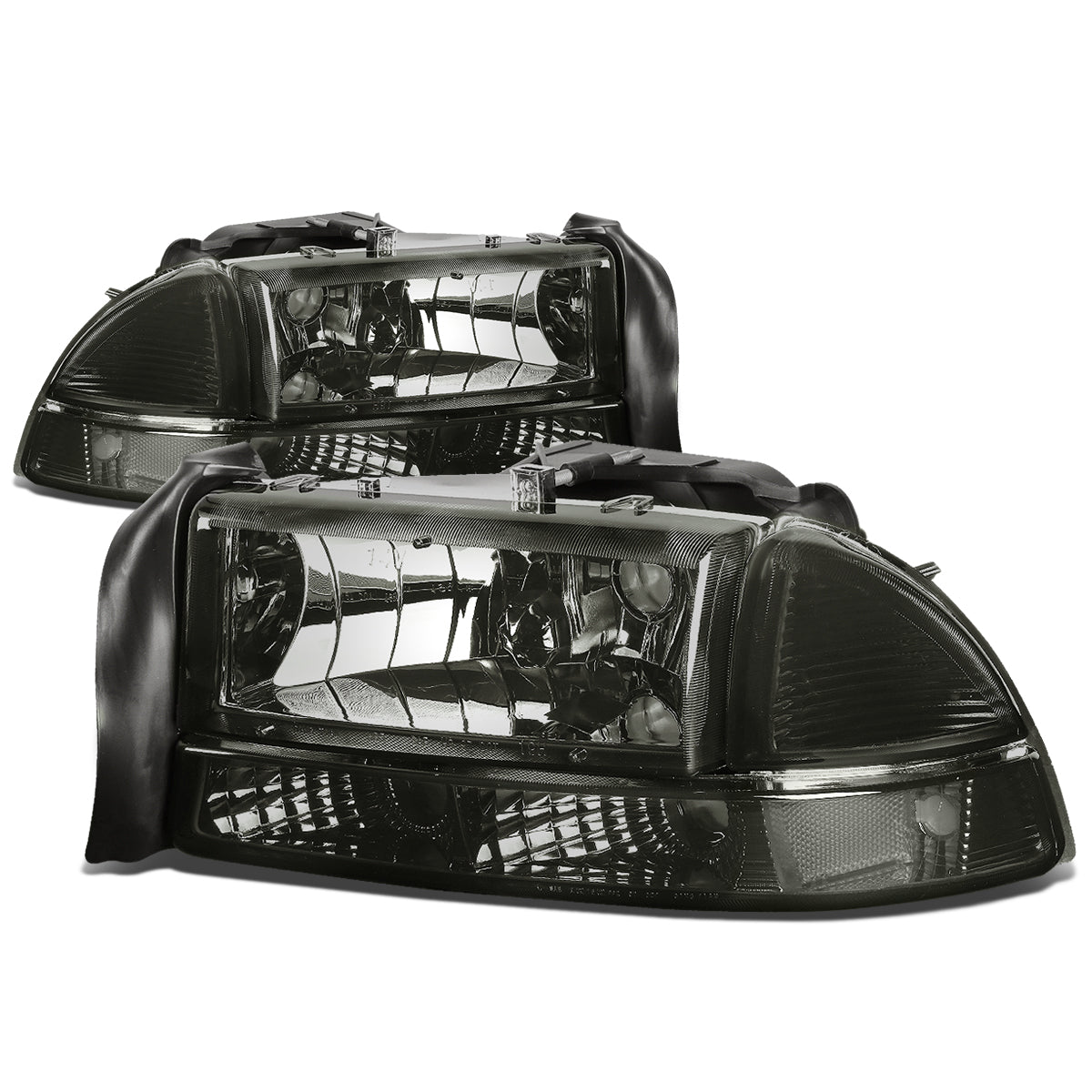 Factory Style Headlights <br>98-04 Dodge Durango, 97-04 Dakota