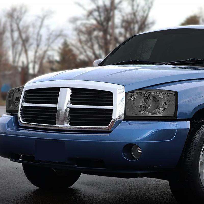 Factory Style Headlights <br>05-07 Dodge Dakota