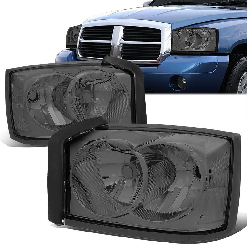 Factory Style Headlights <br>05-07 Dodge Dakota