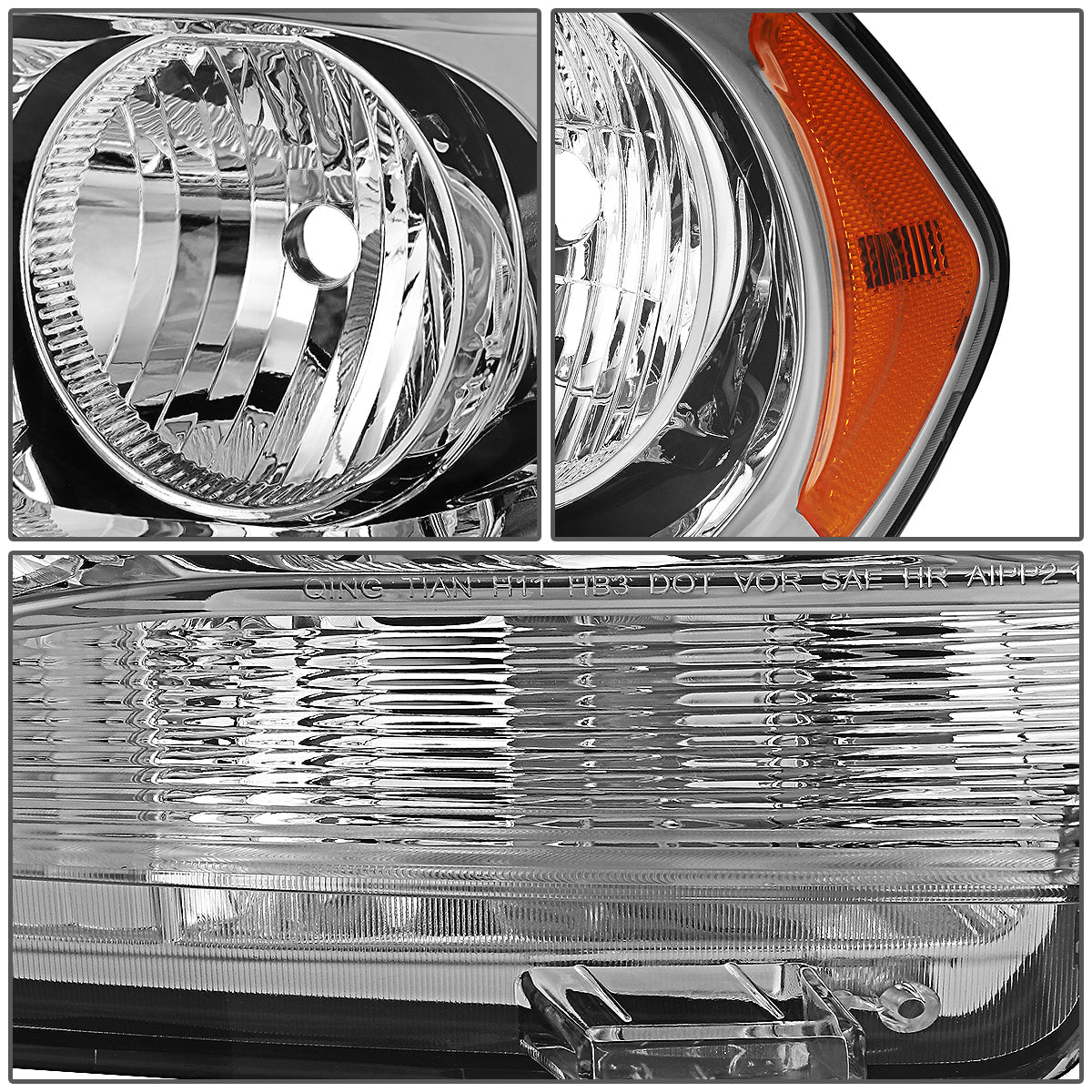 Factory Style Headlights <br>11-13 Dodge Durango