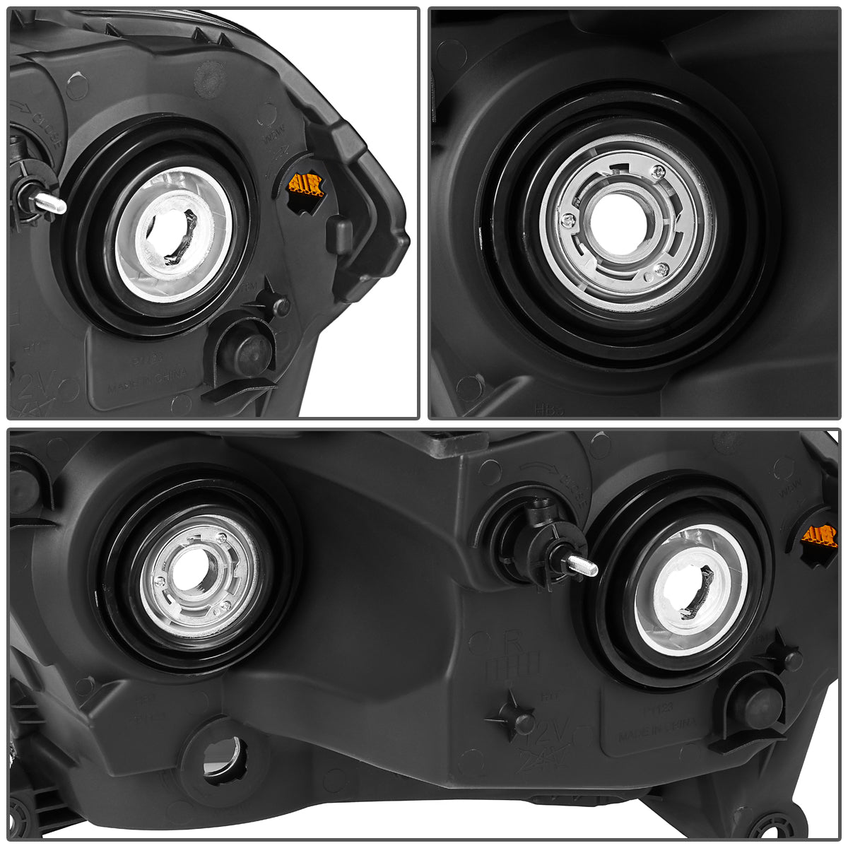 Factory Style Headlights <br>11-13 Dodge Durango