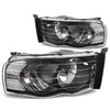 Factory Style Headlights <br>02-05 Dodge Ram 1500, 03-05 2500 3500