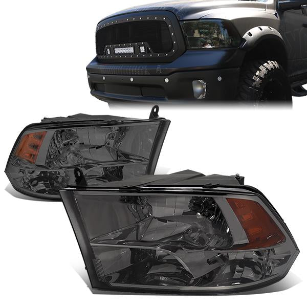 Factory Style Headlights <br>2009 Dodge Ram 1500, 10-18 Ram 1500-5500