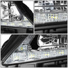 LED DRL Projector Headlights <br>13-15 Lexus ES300h, ES350