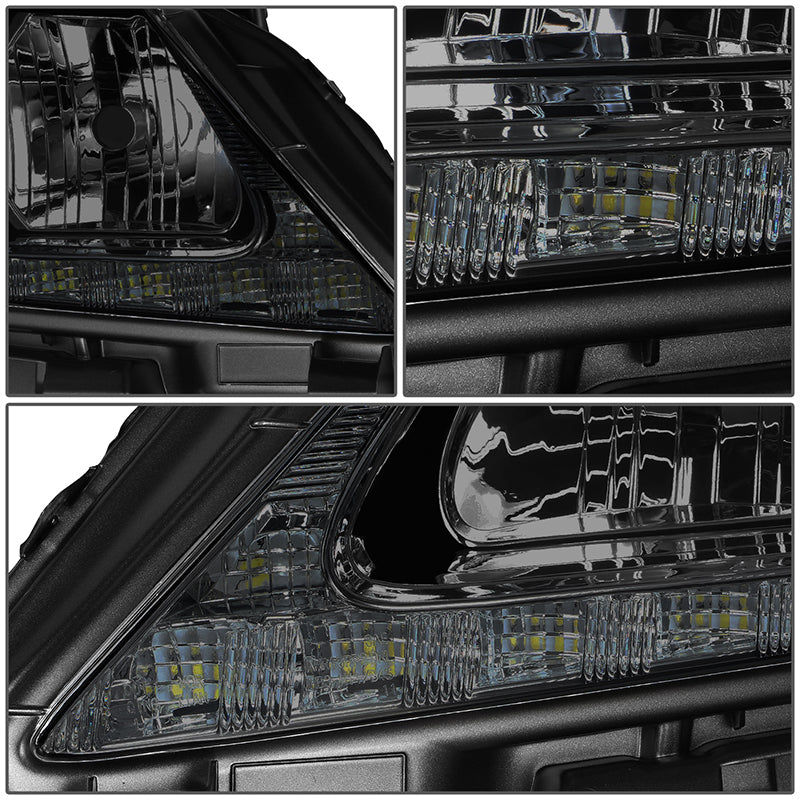 LED DRL Projector Headlights <br>13-15 Lexus ES300h, ES350