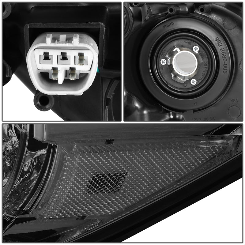 LED DRL Projector Headlights <br>13-15 Lexus ES300h, ES350