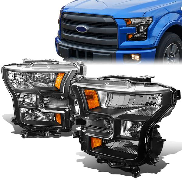 Factory Style Headlights <br>15-17 Ford F-150