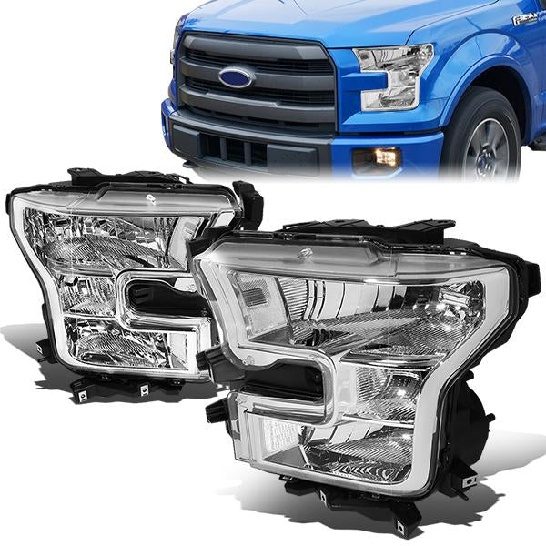 Factory Style Headlights <br>15-17 Ford F-150