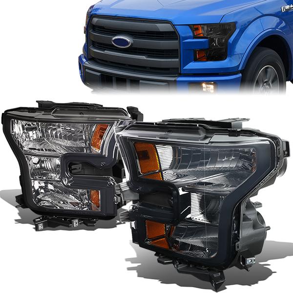 Factory Style Headlights <br>15-17 Ford F-150