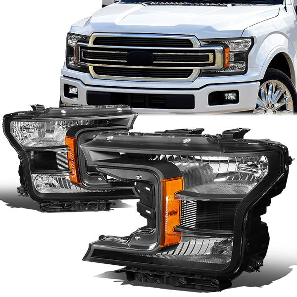 Factory Style Headlights <br>18-20 Ford F-150