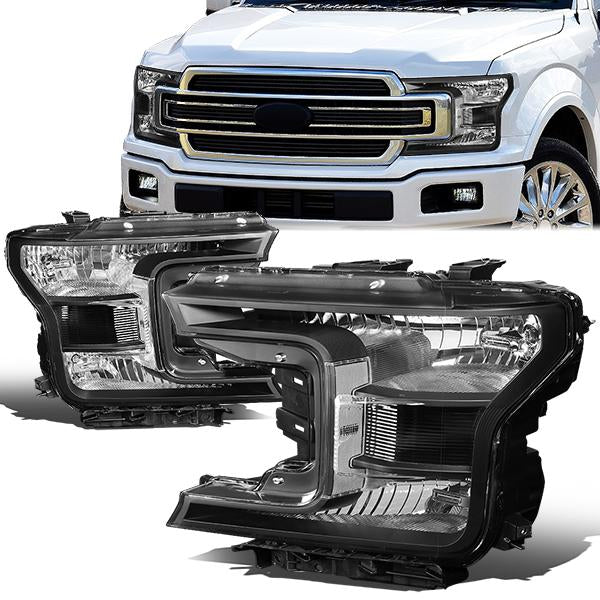 Factory Style Headlights <br>18-20 Ford F-150