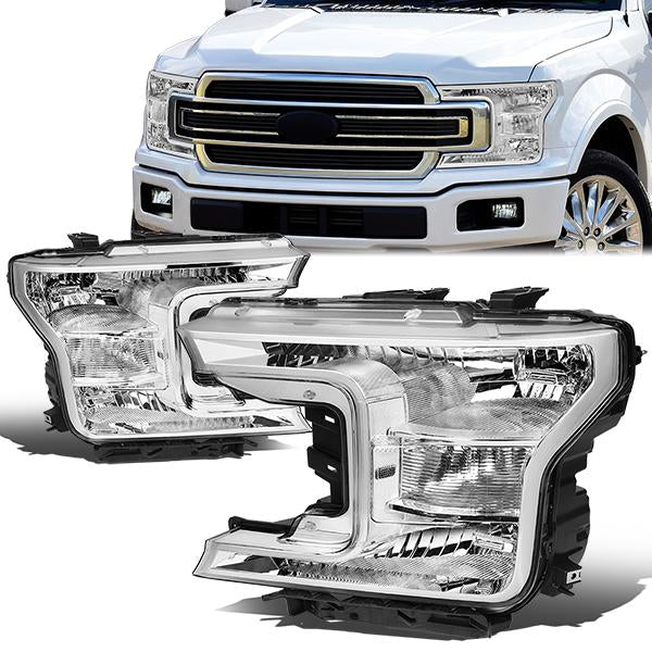 Factory Style Headlights <br>18-20 Ford F-150