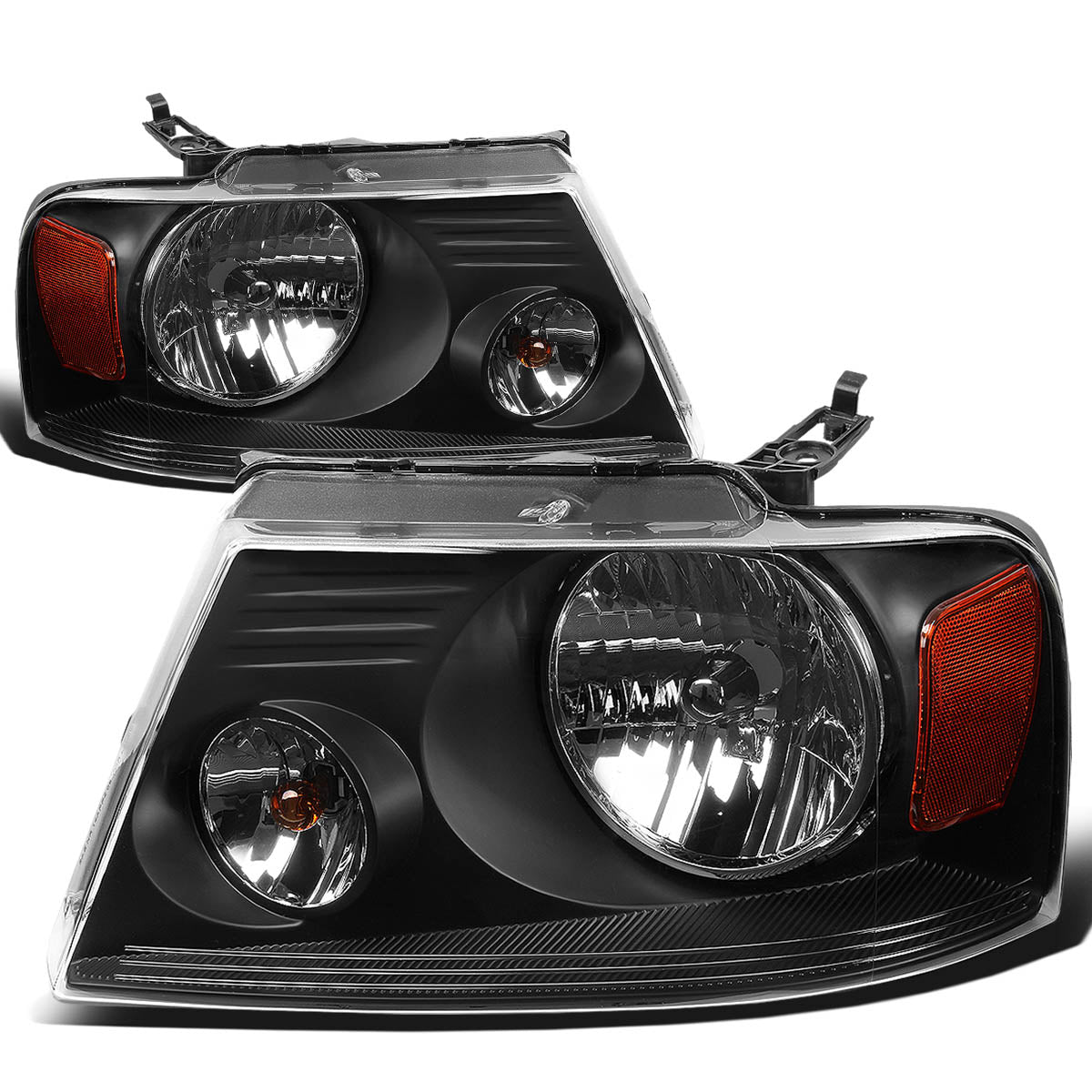 Factory Style Headlights <br>04-08 Ford F-150, 06-08 Lincoln Mark LT