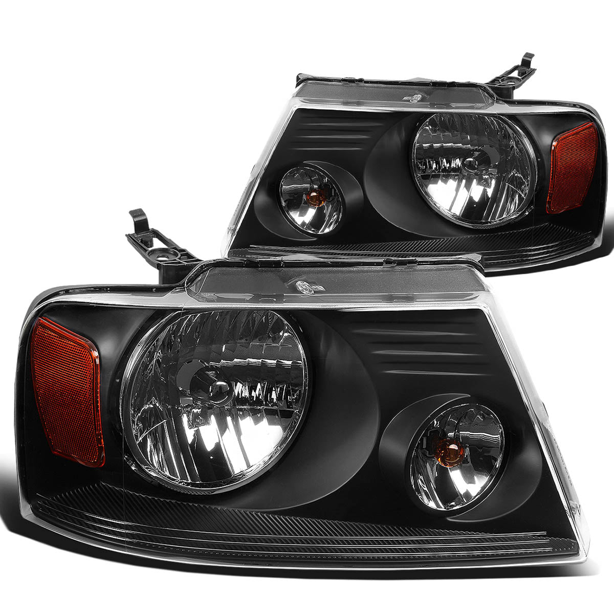 Factory Style Headlights <br>04-08 Ford F-150, 06-08 Lincoln Mark LT