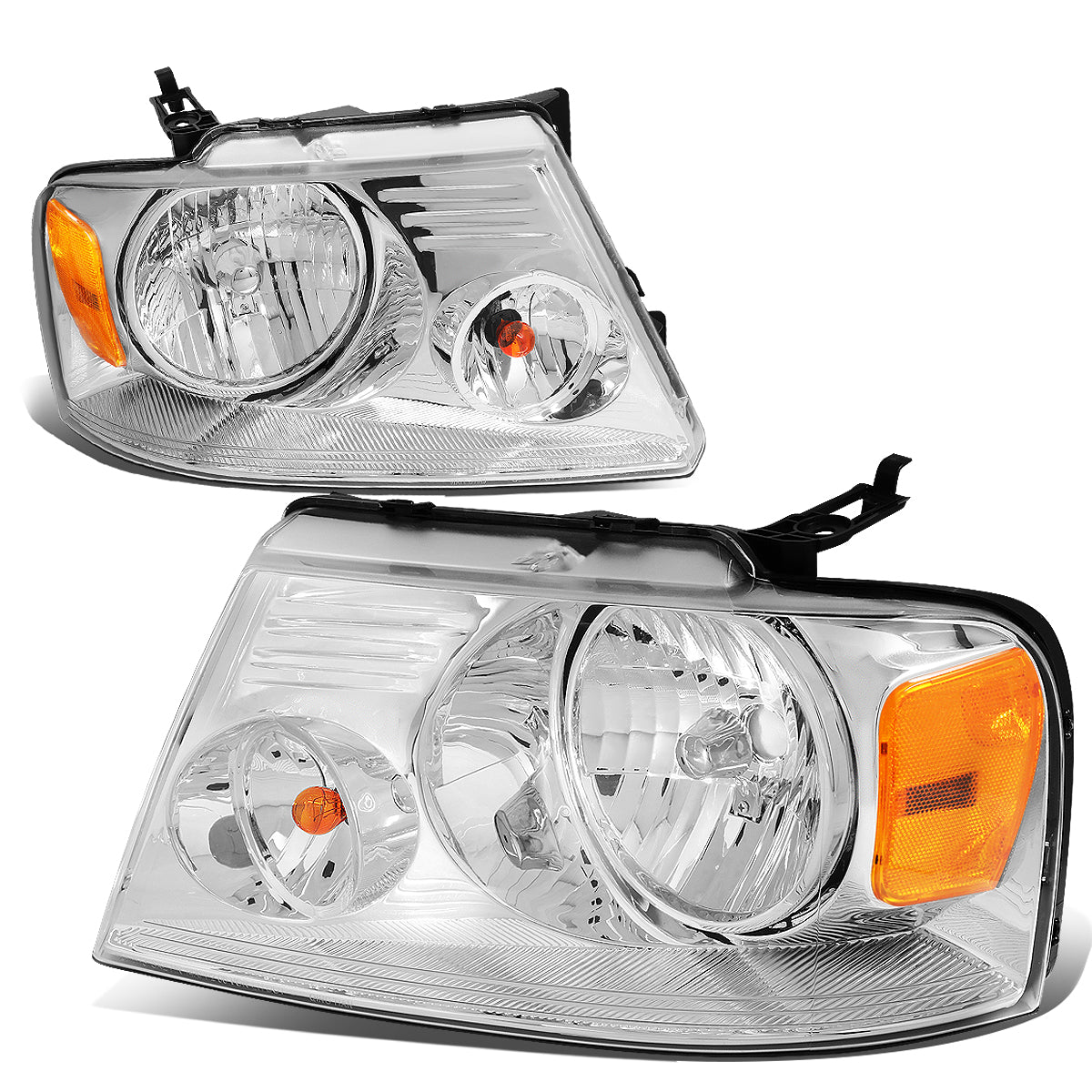 Factory Style Headlights <br>04-08 Ford F-150, 06-08 Lincoln Mark LT