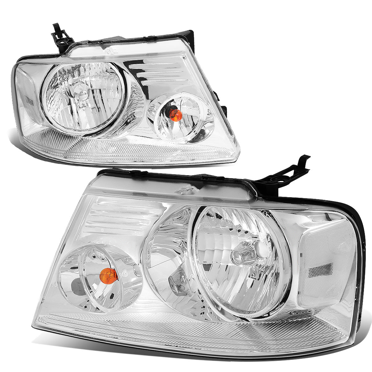 Factory Style Headlights <br>04-08 Ford F-150, 06-08 Lincoln Mark LT